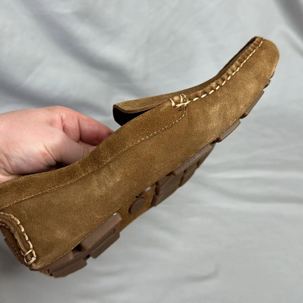 J. Crew Factory Suede Driving Loafers